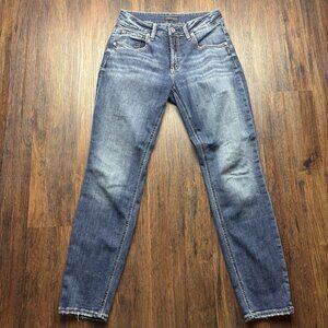 SILVER Boyfriend Jeans Distressed Medium Wash Women’s Size W27 L29